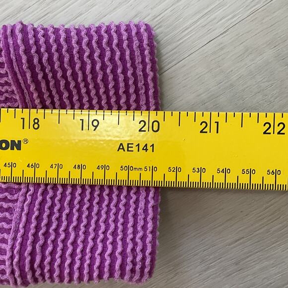 Reborn J the plus Womens Button Up Cardigan Violet Large - Picture 10 of 10